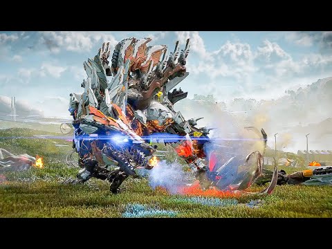 Horizon Forbidden West - The Machines War Scene