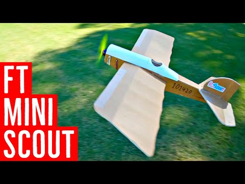 Not for Backyards, but Great for Beginners!  FT Mini Scout, Sonic Modell Power Combo, FlySky FS2A