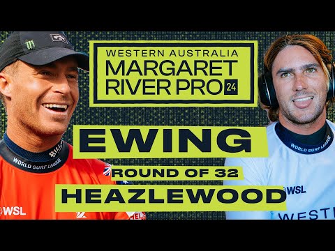 Ethan Ewing vs Reef Heazlewood | Western Australia Margaret River Pro 2024 - Round of 32