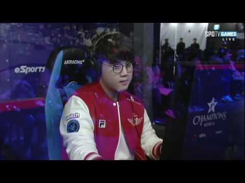 SKT vs KT Highlights Game 1 LCK Spring 2017 W6D5 SK Telecom vs KT Rolster