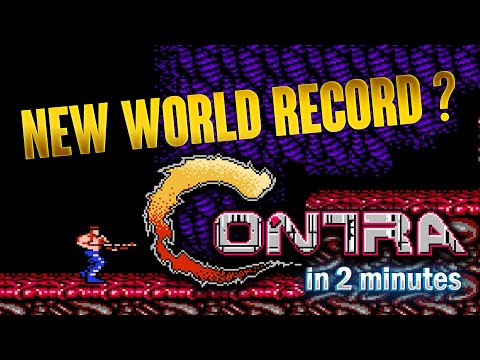 [1:50] New World Record? Speedrun | CONTRA [NES]