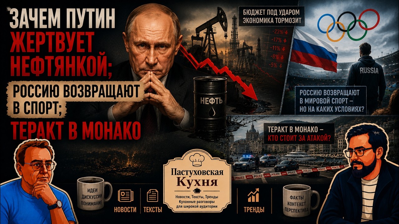 Зачем Путин жертвует нефтянкой; Россию возвращают в спорт; Теракт в Монако - ?