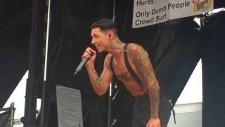 Andy Black: We Don&#39;t have to Dance live at Vans Warped tour 7/23/17