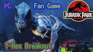 【Jurassic ParkのFan Game！】｢T-Rex Breakout｣実況プレイ