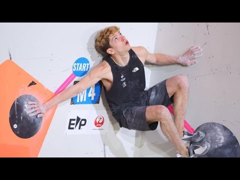 COUPE DU MONDE ESCALADE - À 18 ans, le Français Mejdi Schalck remporte l'épreuve de bloc à Hachioji
