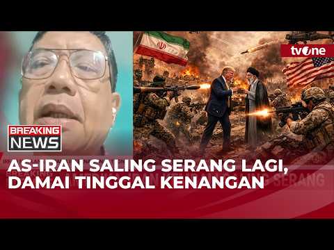 Menyoroti Penyebab AS-Iran Saling Serang Lagi usai Teken MoU, Ini Kata Analis Internasional tvOne