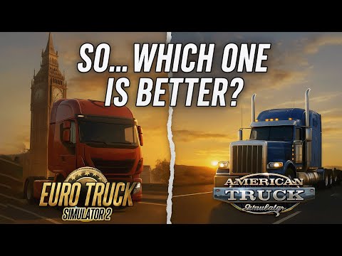 The Real Differences in  ETS 2 & ATS