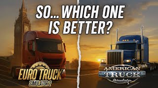 Download lagu The Real Differences in  ETS 2 & ATS mp3