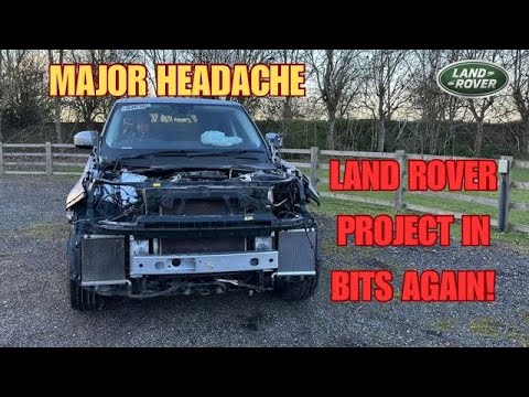 REBUILDING A WRECKED 2018 LAND ROVER DISCOVERY 5 PART 4