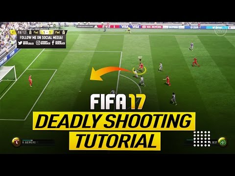 FIFA 17 NEW UNSAVEABLE SHOOTING TECHNIQUE TUTORIAL (SHORT & LONG DISTANCE) - SECRET TIPS & TRICKS