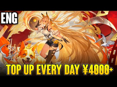 Goddess Fantasy RPG ENG - Top Up Coupon ¥6000 , Every Day ¥4000+ , SP & SSR Hero , Gacha Brutal