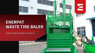 Enerpat VB-TY1500 tire baler tire recycling machinery for sale - Image 4 | Machineryline US New Enerpat VB-TY1500 tire baler tire recycling machinery | Image 4 - Machineryline