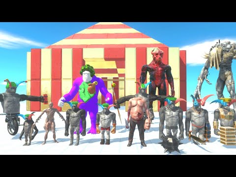 INFERNALS ATTACK JOCKER GORO + CLOWN PRIMATES IN THE CIRCUS - ANIMAL REVOLT BATTLE SIMULATOR