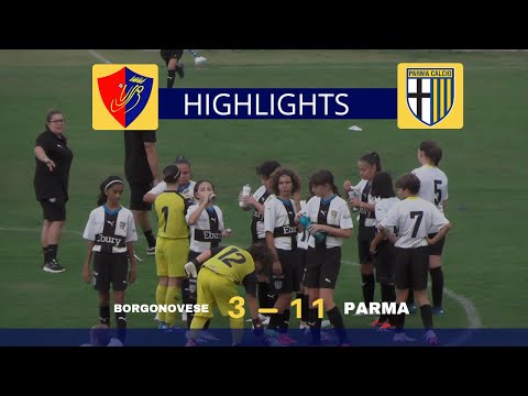 HIGHLIGHTS & ALL GOALS 2024 | BORGONOVESE 3-11 PARMA GIRLS U12