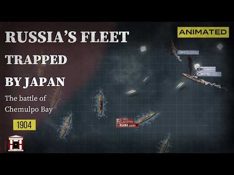 The Last Run of Varyag: The Battle of Chemulpo Bay, 1904 - Animated
