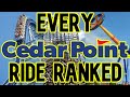Ranking EVERY Ride At Cedar Point