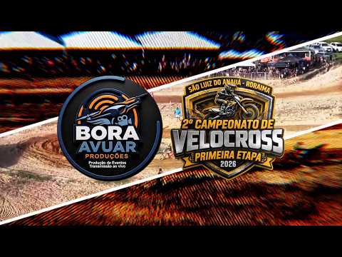 AO VIVO - TRANSMISSÃO 2º CAMPEONATO DE VELOCROSS EM SÃO LUIZ DO ANAUÁ 16 08 26