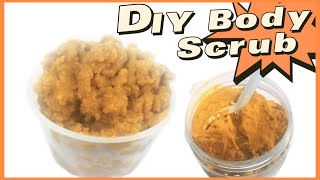 DIY: Turmeric Sugar Body Scrub - Skin Lightening