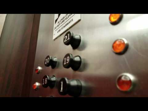 Otis autotronic elevator downtown Pittsburgh Pennsylvania