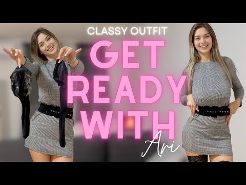 [4K] Classy Festive Outfit Try On | Get Ready With Ari (2024)