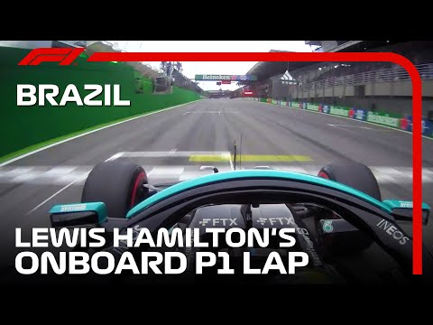 Lewis Hamilton's P1 Lap From Qualifying | 2021 Brazilian Grand Prix | Pirelli