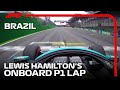 Lewis Hamilton's P1 Lap From Qualifying | 2021 Brazilian Grand Prix | Pirelli