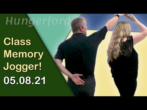Hungerford 5th August 2021 - Modern Jive Dance Moves - Class Re-cap