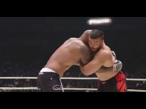 amir aliakbari vs joao almeida at RIZIN