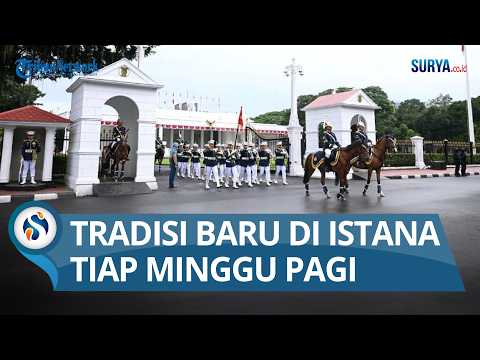 Ada Tradisi Baru di Istana Merdeka Tiap Minggu Pagi: Atraksi Ganti Pasukan "Tameng Hidup" Presiden