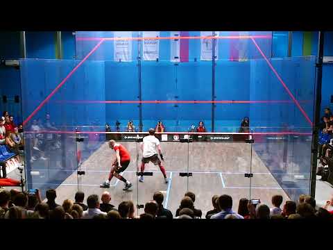 Gregory Gaultier vs Nick Matthew on European Team Championship 2018 Hasta La Vista