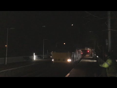 ROG 37611 passes Wymondham Light on 0Z00 31/12/2019