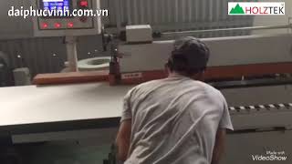 Máy dán cạnh tự động 6 chúc năng tải nặng