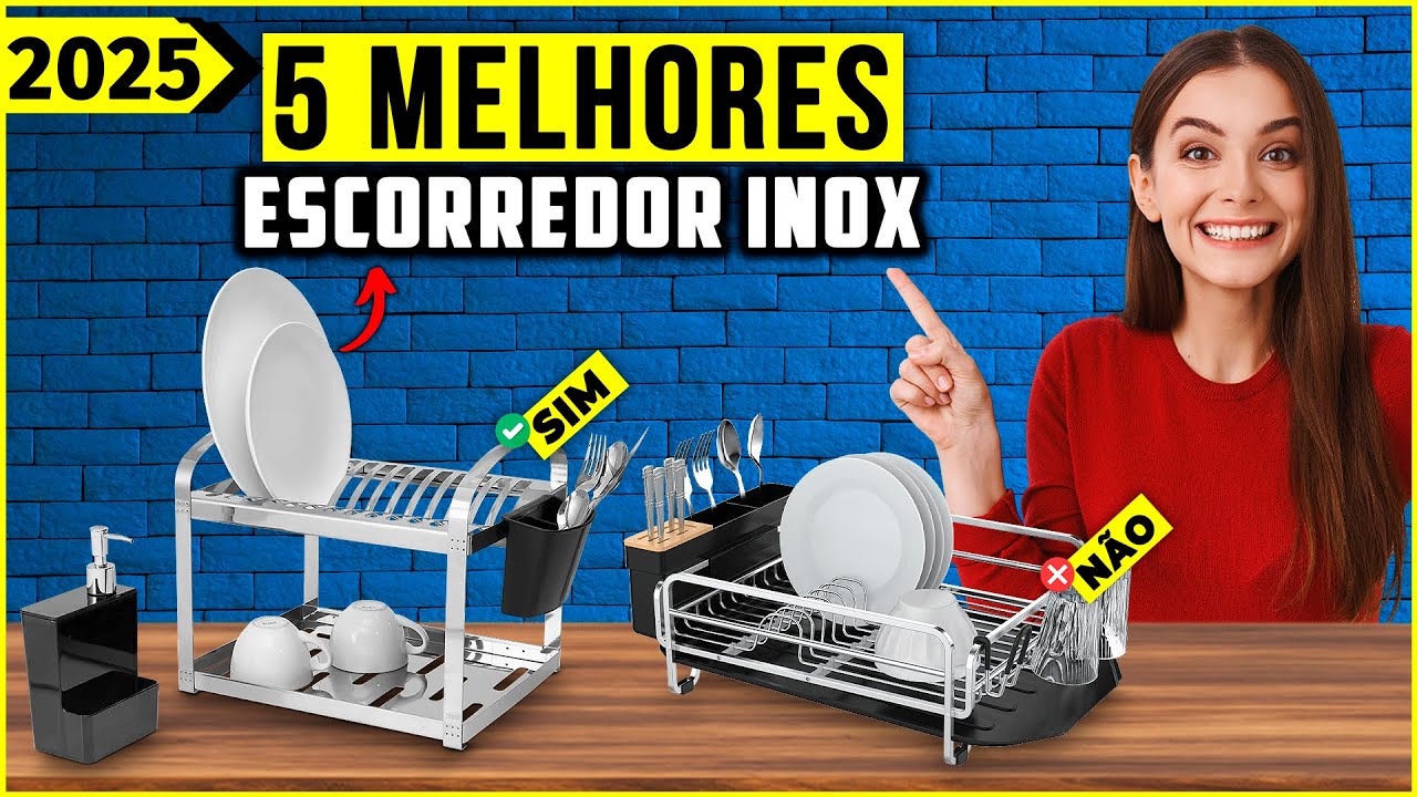 Os 5 Melhores Escorredor De Louça Inox Em 2024!