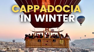 Cappadocia in Winter! What to Expect, Things to Do, Balloons &amp;amp; Cozy Cave Hotels | Turkey Travel
