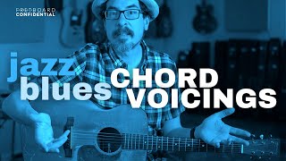 Jazz Blues Chord Voicings in E