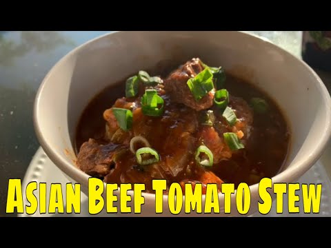 Instant Pot Asian Beef Tomato Stew