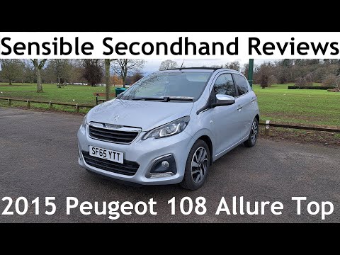 Sensible Secondhand Reviews: 2015 Peugeot 108 1.2 VTi Allure Top (Toyota Aygo/Citroen C1)