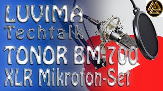 Video thumbnail for Wie gut ist das Tonor BM-700 XLR Kondensator Mikrofon für Youtube geeignet? by LUVIMA