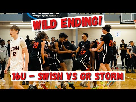 Game Winner ending! | 16U GR Storm UA vs Swish