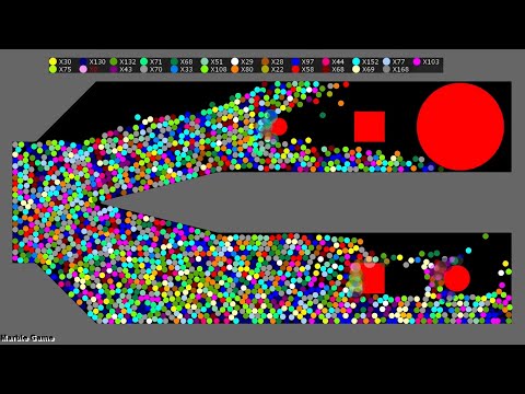 Survival Proliferation 58 - Marble Race in Algodoo