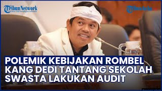 Digugat Soal Kebijakan Rombel di Sekolah Negeri, Kang Dedi Tantang Sekolah Swasta Lakukan Audit