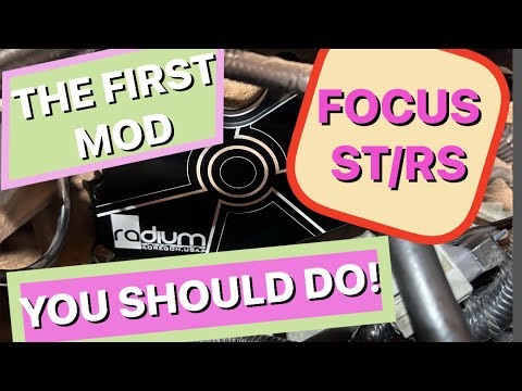 Radium PCV Catch Can And Baffle Plate Install Focus ST