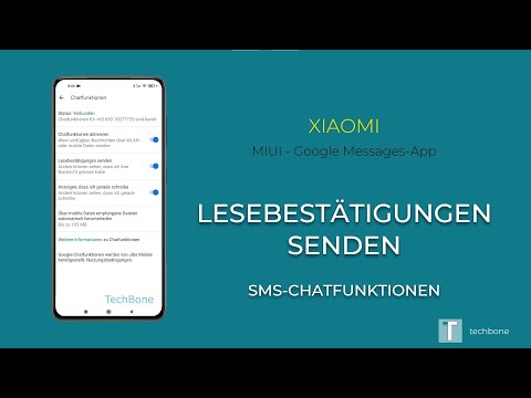 Lesebestätigungen senden - Xiaomi [Android Messages]