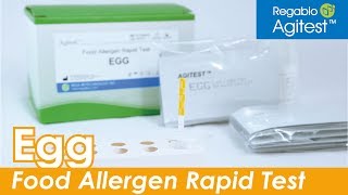 Agitest™ Food Allergen Rapid Test - Egg (Lab)