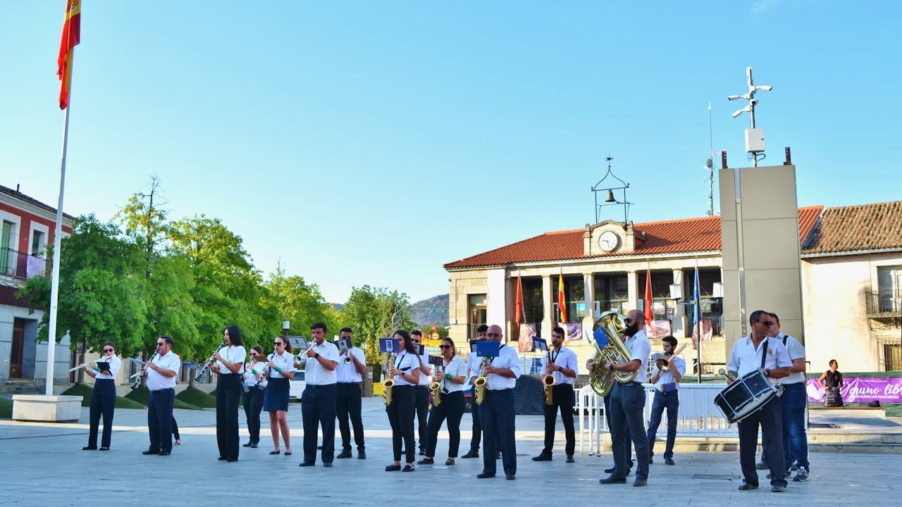 Banda de Música de Robledo de Chavela, fiestas del Stmo. Cristo de la Agonía