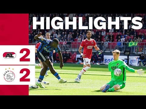 AZ Alkmaar Zaanstreek 2-2 AFC Ajax Amsterdam