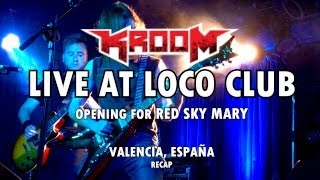 Kroom LIVE | Concierto en Loco Club, Valencia, España [2017-05-24]