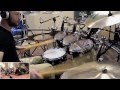 Meshuggah - Beneath Drum Cover by Stefano Reynoldz Brognoli (Pro Mark giant drumsticks)
