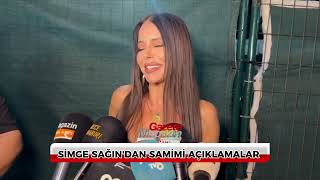 Simge Sağın ayrılık hakkında konuştu: "Menajerim burada, izin vermiyor