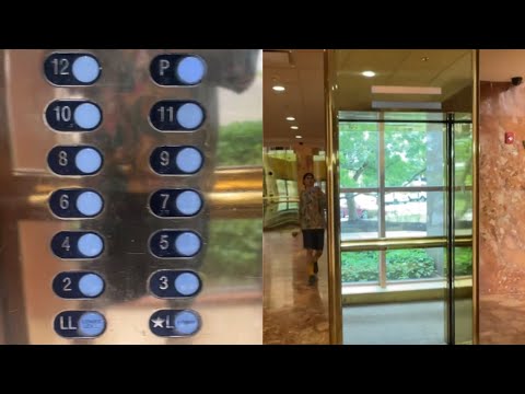 FANCY Scenic Westinghouse Elevators @ Crown Center - Independence, OH.